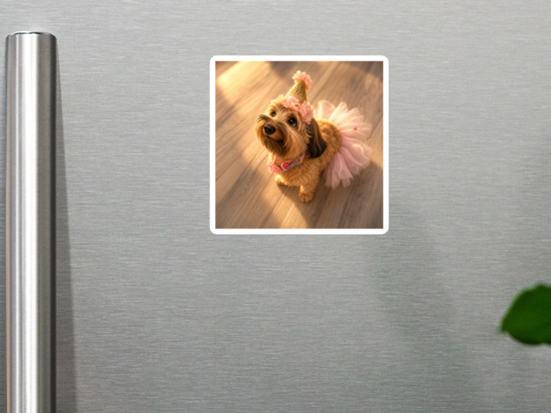 Custom pet magnet